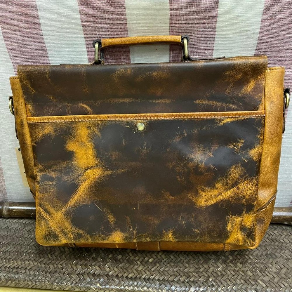 NWT Aaron Leather Goods 1pc bag - Picture 2 of 11